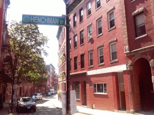 An alley in Boston's North End